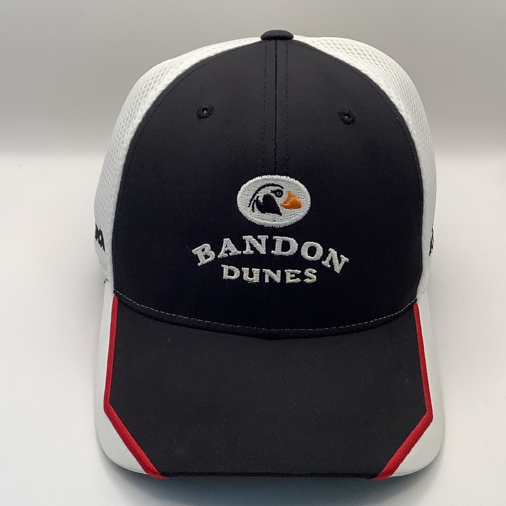 Adidas Bandon Dunes Taylormade Hat L/XL BLACK/WHITE